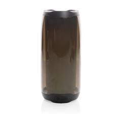Vue Enceinte Lightboom 10W en plastique recyclé RCS de couleur noir| Krokrodeal