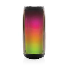 Vue Enceinte Lightboom 10W en plastique recyclé RCS de couleur noir| Krokrodeal