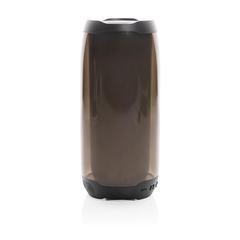 Vue Enceinte Lightboom 10W en plastique recyclé RCS de couleur noir| Krokrodeal