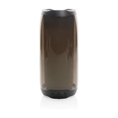 Vue Enceinte Lightboom 10W en plastique recyclé RCS de couleur noir| Krokrodeal