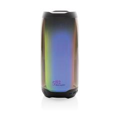 Vue Enceinte Lightboom 10W en plastique recyclé RCS de couleur noir| Krokrodeal
