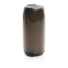 Vue Enceinte Lightboom 10W en plastique recyclé RCS de couleur noir| Krokrodeal