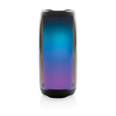 Vue Enceinte Lightboom 10W en plastique recyclé RCS de couleur noir| Krokrodeal