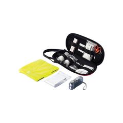 Vue Set de premiers secours automobile de couleur noir| Krokrodeal