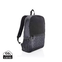 Sac à dos réfléchissant pour ordinateur portable en RPET publicitaire pas cher