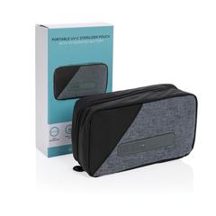 Vue Pochette de stérilisation UV-C portable de couleur gris| Krokrodeal