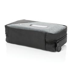 Vue Pochette de stérilisation UV-C portable de couleur gris| Krokrodeal