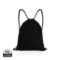 Sac à dos cordelettes en coton recyclé 145 gr Impact AWARE™ publicitaire pas cher