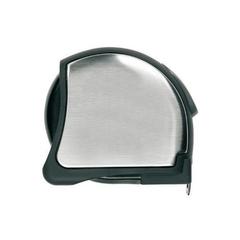 Vue Mètre acier inoxydable 5m/25mm de couleur gris| Krokrodeal
