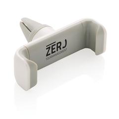 Vue Support voiture pour téléphone 360° de couleur blanc| Krokrodeal