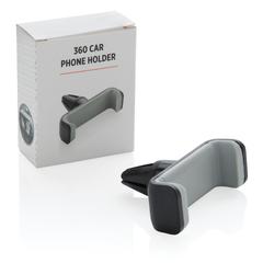 Vue Support voiture pour téléphone 360° de couleur noir| Krokrodeal