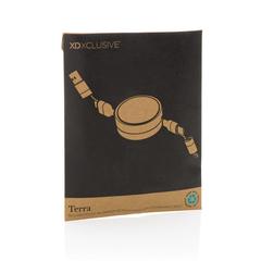 Vue Câble rétractable 6 en 1 en aluminium recyclé Terra RCS de couleur gris| Krokrodeal