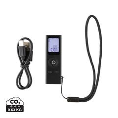 Vue Mètre laser 30 mètres en aluminium recyclé RCS Gear X de couleur noir| Krokrodeal