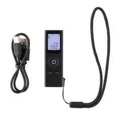 Vue Mètre laser 30 mètres en aluminium recyclé RCS Gear X de couleur noir| Krokrodeal