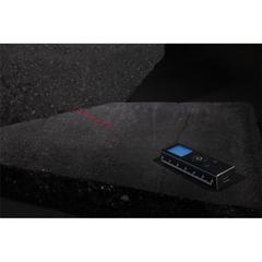 Vue Mètre laser 30 mètres en aluminium recyclé RCS Gear X de couleur noir| Krokrodeal