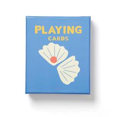 Vue VINGA Jeu de cartes (edt. table basse) de couleur bleu| Krokrodeal