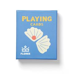 Vue VINGA Jeu de cartes (edt. table basse) de couleur bleu| Krokrodeal