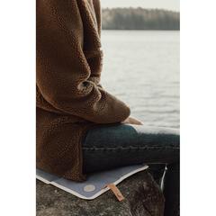 Vue VINGA Coussin de siège Sortino de couleur gris| Krokrodeal