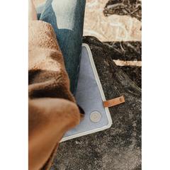 Vue VINGA Coussin de siège Sortino de couleur gris| Krokrodeal
