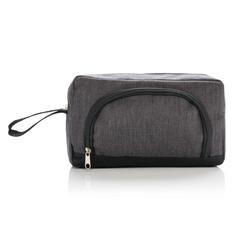 Vue Trousse de toilette double ton de couleur gris| Krokrodeal