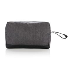 Vue Trousse de toilette double ton de couleur gris| Krokrodeal