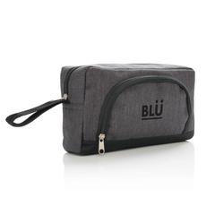 Vue Trousse de toilette double ton de couleur gris| Krokrodeal