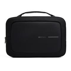 Vue Sacoche pour ordinateur portable 16" XD Design de couleur noir| Krokrodeal