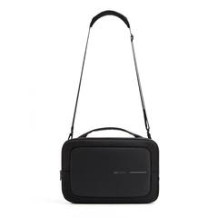 Vue Sacoche pour ordinateur portable 16" XD Design de couleur noir| Krokrodeal