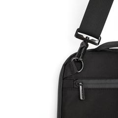 Vue Sacoche pour ordinateur portable 16" XD Design de couleur noir| Krokrodeal
