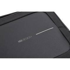 Vue Sacoche pour ordinateur portable 16" XD Design de couleur noir| Krokrodeal