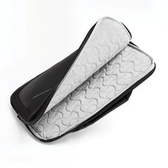 Vue Sacoche pour ordinateur portable 16" XD Design de couleur noir| Krokrodeal