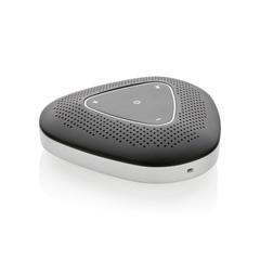 Vue Enceinte pour conférence téléphonique de couleur noir| Krokrodeal