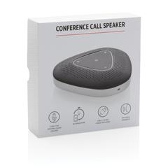 Vue Enceinte pour conférence téléphonique de couleur noir| Krokrodeal