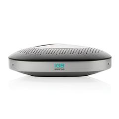 Vue Enceinte pour conférence téléphonique de couleur noir| Krokrodeal