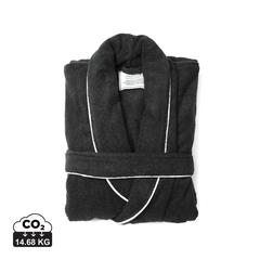 Vue VINGA Peignoir Harper S/M de couleur gris| Krokrodeal