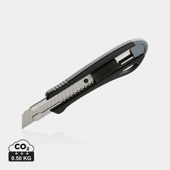 Vue Cutter professionnel rechargeable en plastique recyclé RCS de couleur gris| Krokrodeal