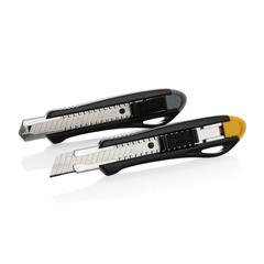 Vue Cutter professionnel rechargeable en plastique recyclé RCS de couleur gris| Krokrodeal
