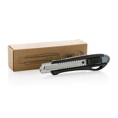 Vue Cutter professionnel rechargeable en plastique recyclé RCS de couleur gris| Krokrodeal