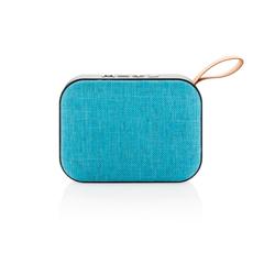 Vue Enceinte avec tissu de couleur bleu| Krokrodeal