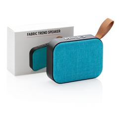 Vue Enceinte avec tissu de couleur bleu| Krokrodeal