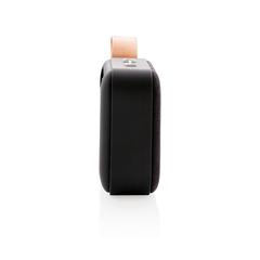 Vue Enceinte avec tissu de couleur noir| Krokrodeal