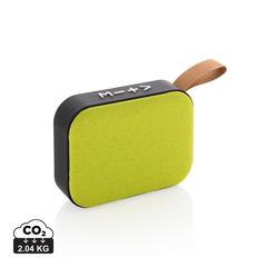 Vue Enceinte avec tissu de couleur vert| Krokrodeal
