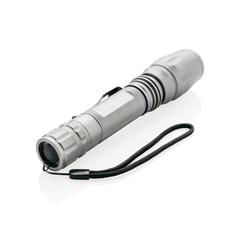 Vue Lampe torche CREE 10 W de couleur gris| Krokrodeal