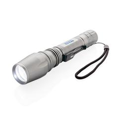 Vue Lampe torche CREE 10 W de couleur gris| Krokrodeal