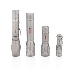 Vue Lampe torche CREE 10 W de couleur gris| Krokrodeal