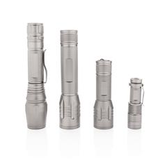 Vue Lampe torche CREE 10 W de couleur gris| Krokrodeal