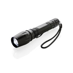 Vue Lampe torche CREE 10 W de couleur noir| Krokrodeal