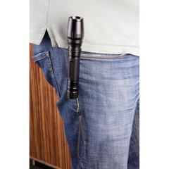 Vue Lampe torche CREE 10 W de couleur noir| Krokrodeal