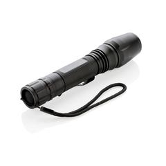 Vue Lampe torche CREE 10 W de couleur noir| Krokrodeal