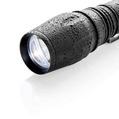 Vue Lampe torche CREE 10 W de couleur noir| Krokrodeal